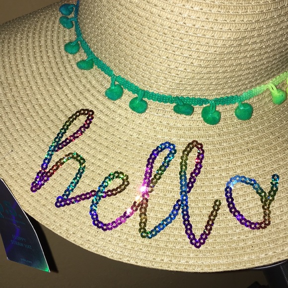 Floppy straw hat - Picture 2 of 5